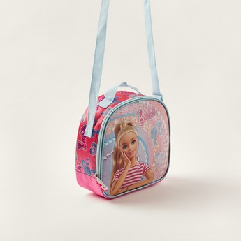 Simba 5-Piece Barbie Print Trolley Backpack Set