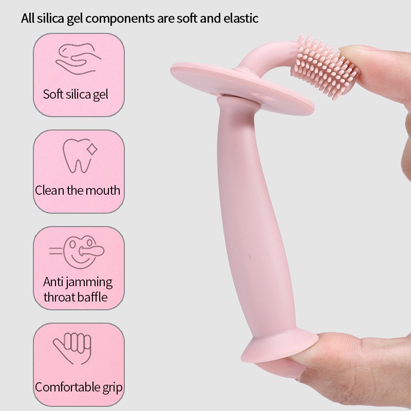 Soft Silicone Baby Training Toothbrush Oral Care Infant Toothbrush Baby Toothbrush Cleaning Tool Children Toothbrush Gifts