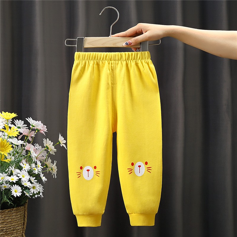 Children Boys Long Pants Autumn Spring Cotton Cartoon Soft Infant Baby Leggings Trousers Kids Long Pants Autumn Clothes