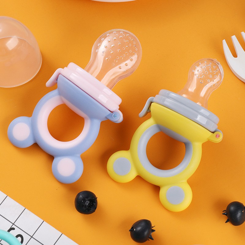 Baby Feeding Pacifiers Feeder Cartoon Kids Fruit Food Feeder Nipples Safe Feeding Nipple Supplies Nipple