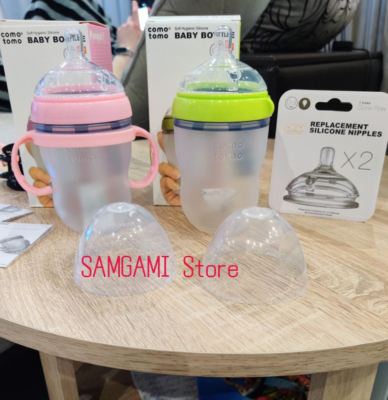 Green/Pink Silicone Baby Bottle 5oz and 8oz Baby Bottles 2 Pack BPA Free Feeding Bottle Babies Kids Drink Milk mamadeiras