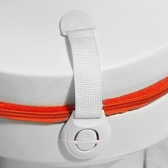 Baby Safety Lock Protect Children Children from Drawer or Toilet Lock Multifunction Cloth Safety Belt Lock Products for Baby1pc