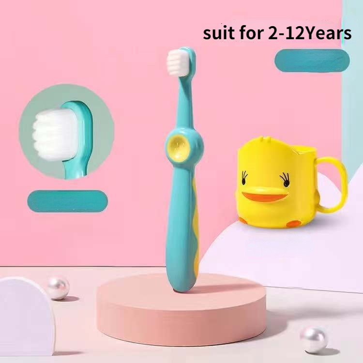 Soft Toothbrush For Boys And Girls 1-12 Years Old Cartoon Toothbrush For Kids Cute Teeth Cleaning Teeth Cleaning