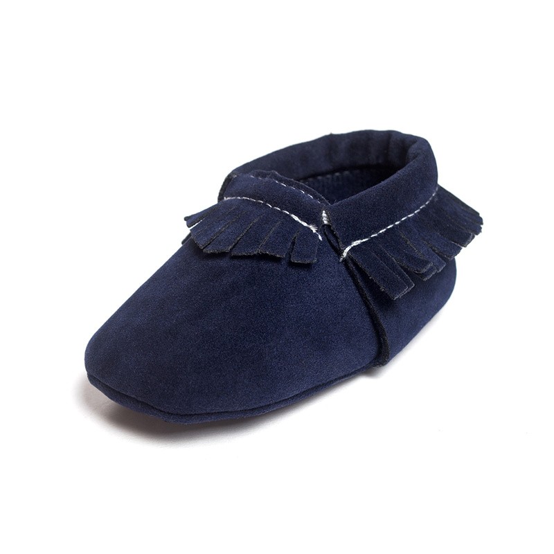 Newborn Baby Shoes Infant Boys Girl First Walker Suedo Cotton Sophie Sole Princess Fringe Toddler Baby Crib Casual Moccasins Shoes