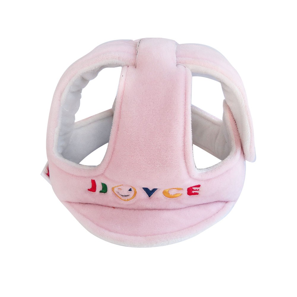 Boys Girls Protective Cap Soft Safety Helmet for Baby with Adjustable Strap Breathable Toddlers Infant Head Protector Anti-Crash