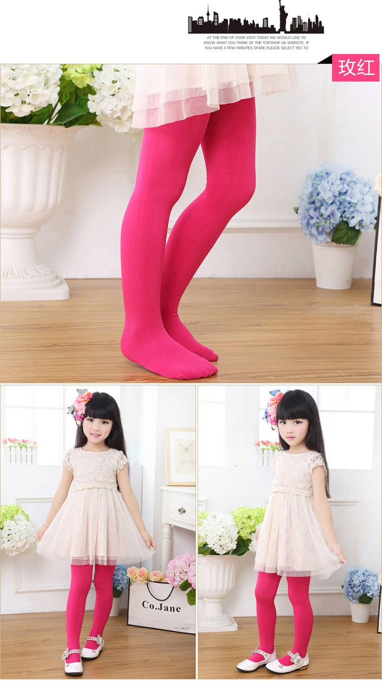 8pcs/lot Summer Style Baby Girl Tights Weddings Party Latin Dance Velvet Kids Pantyhose