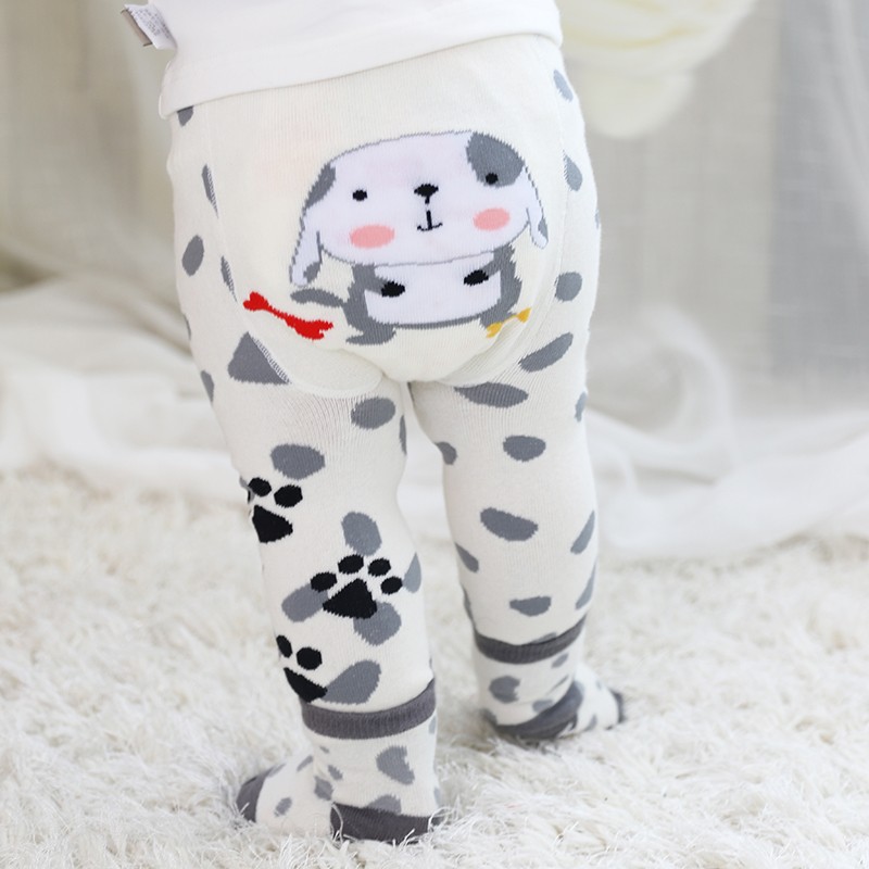 2pcs/set Cartoon Baby Boys Girls Leggings Autumn Winter Warmer Cotton PP Pants Trousers + Tights Infant Tollder Clothes Clothes