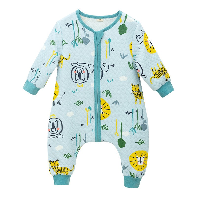 Baby Sleeping Bag Cartoon Infantil Spring Autumn For Cotton Toddler Sleeping Bag Baby Bed Slapzack Soft Kids Pajamas Jumpsuit