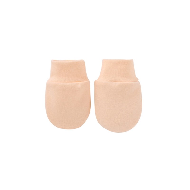 Baby Anti-Scratching Soft Cotton Gloves Newborn Face Protection Scratching Gloves