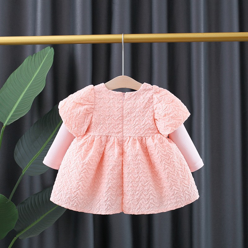 Girls Long Sleeve Autumn Children's Clothing Princess Dress for Kids Newborn Baby Dresses Baby Girls Clothes 1-4 Years