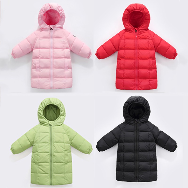 Russian Winter Baby Boys Jackets Hooded Warm Down Coat For Kids Outerwear Fashion Children Jackets Teenage Girls Clothes