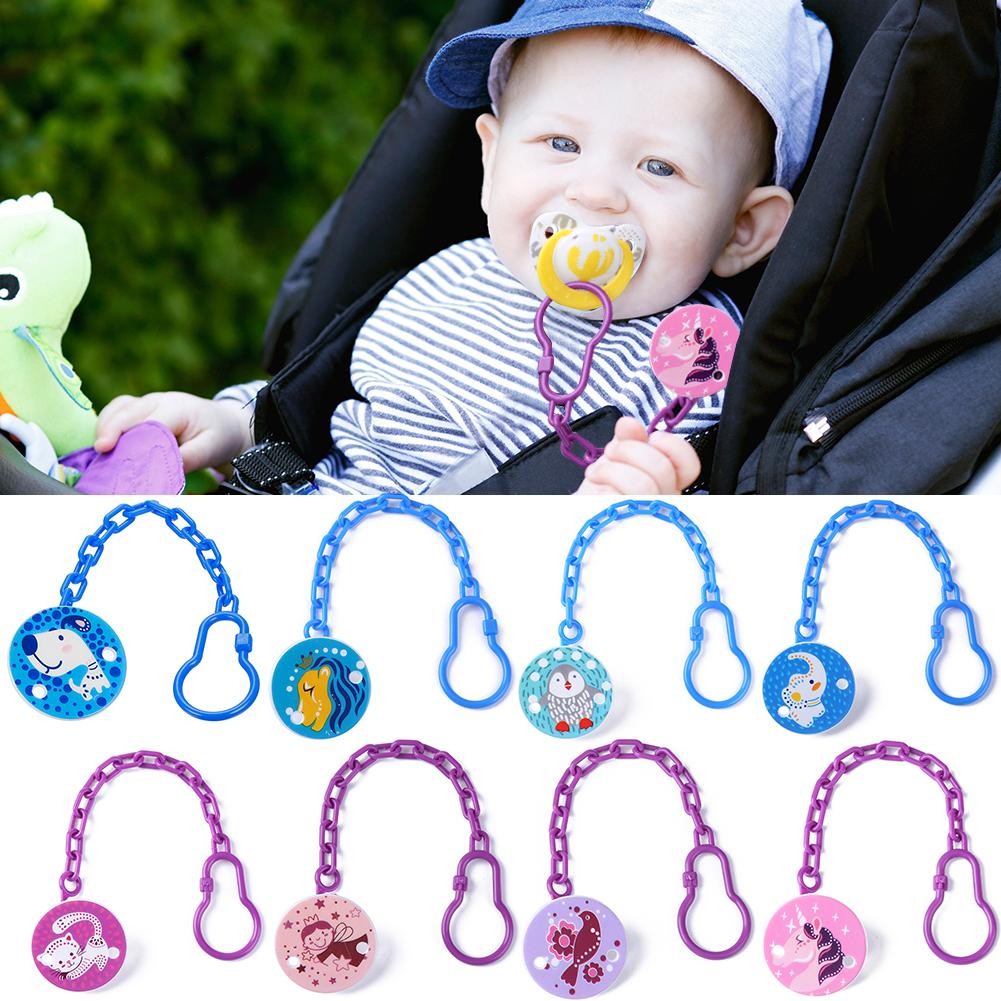 Baby Care Pacifier Clip Baby Doll Chain Feeding Product Animal Cartoon Baby Pacifier Anti-lost Chain Accessories