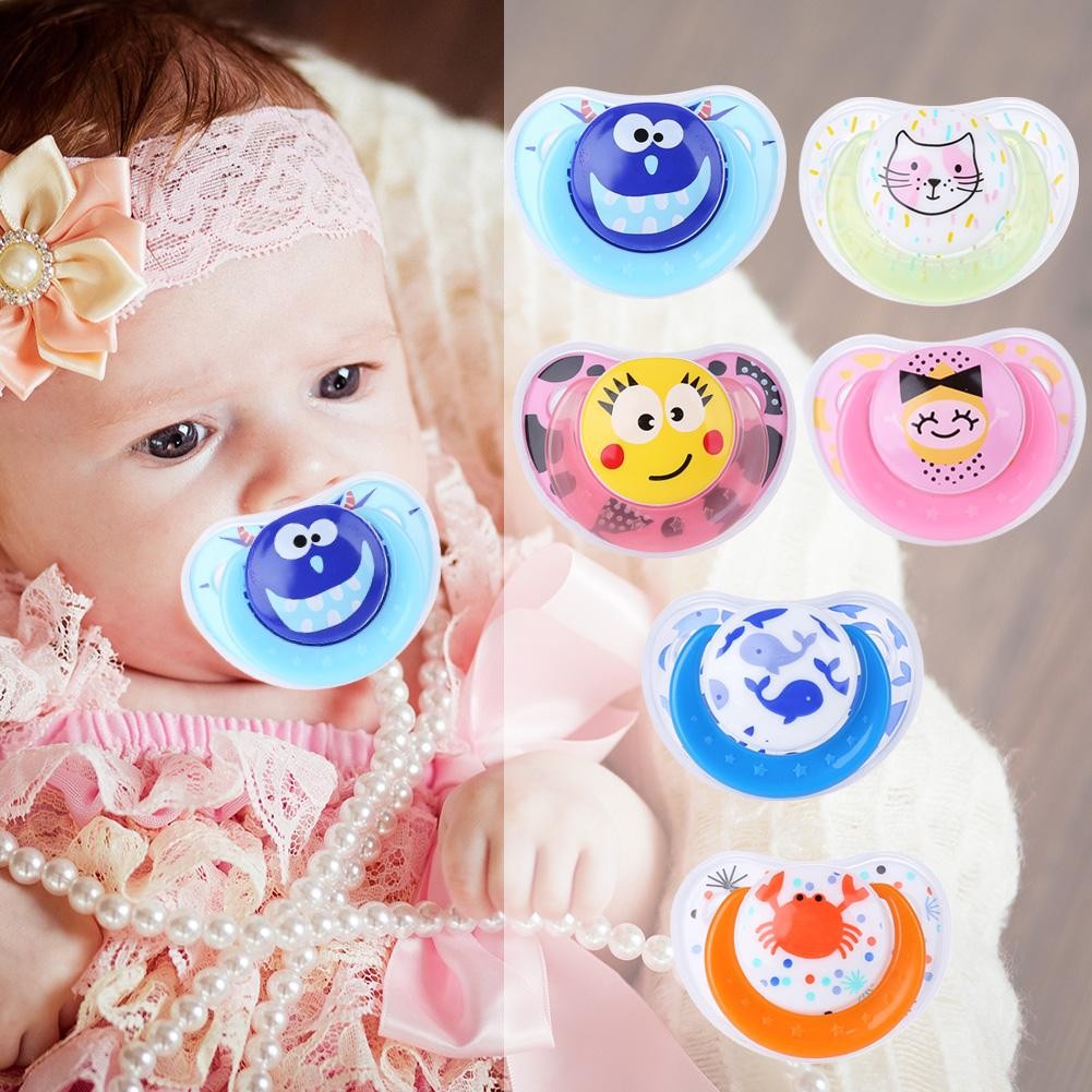 Newborn Baby Pacifier With Anti-dust Cover Silicone Baby Soother Nipple Feeding Pacifier Baby Care Accessories