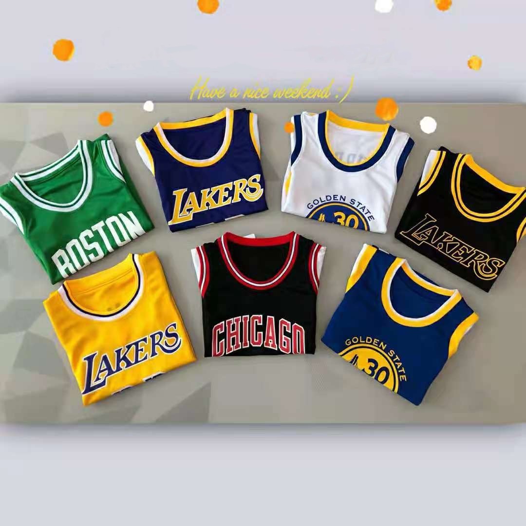 Baby boy basketball uniform outdoor sportswear 3-12 years old girls youth short suit summer children designer clothes set