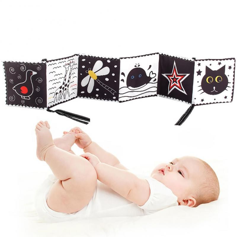 Free Soft 3D Baby Cloth Book Animal Theme Infant Early Learning Book For Baby First Interactive Montessori Reading Book