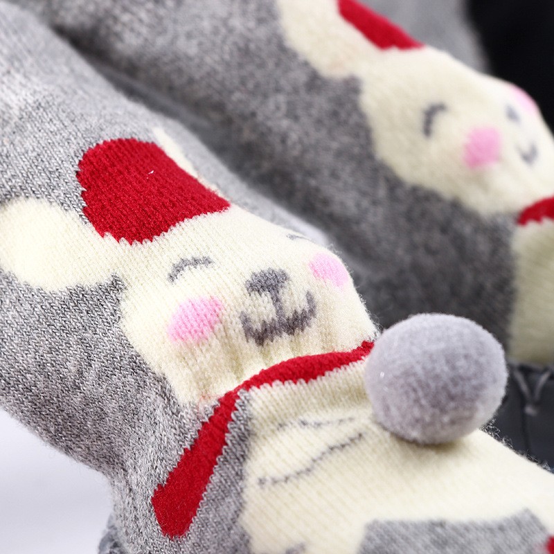 baby indoor sock shoes newborn baby socks winter thick terry cotton baby girl sock with rubber soles infant animal funny sock