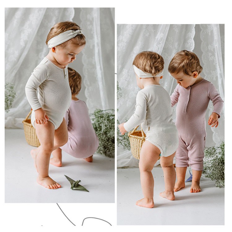 2pcs Newborn Baby Girl Clothes Set 0-2 Years Baby Girls Clothes Set Cotton Romper Pants Spring Baby Boys Clothes Outfits