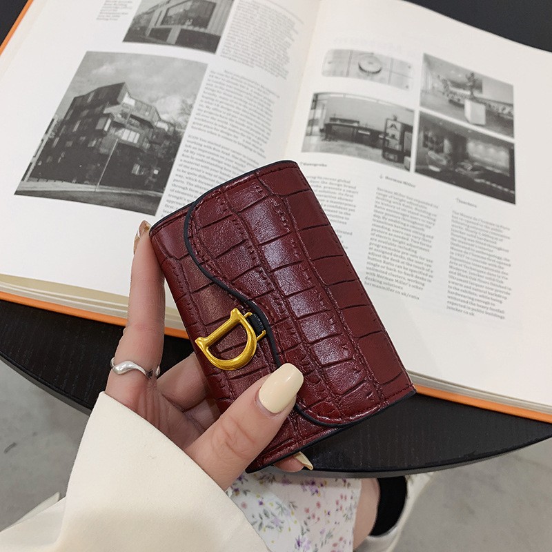 Small Wallets Fashion Brand Leather Wallet Women Ladies Card Bag For Women Clutch Women Female Purse Money Clip Purse Card Holder