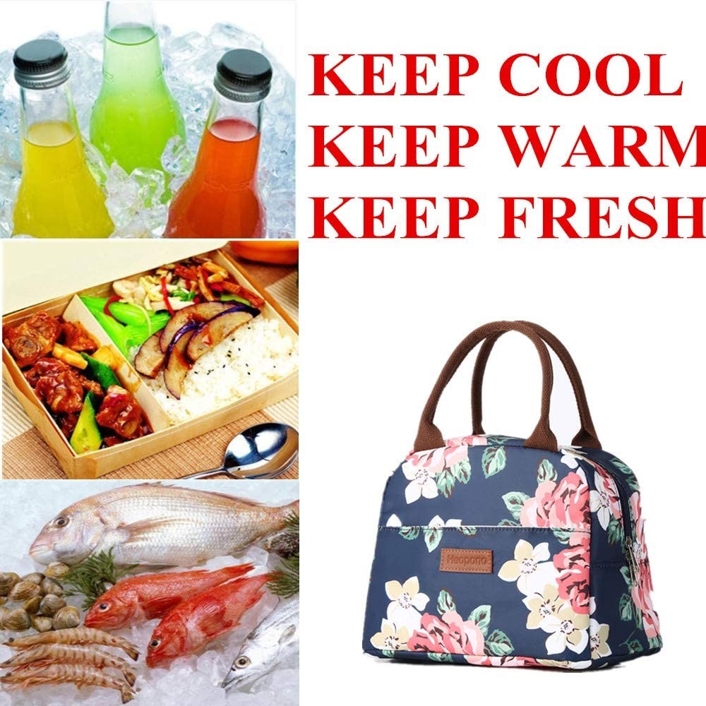 Fresh Food Keep Lunch Cooler Bags Women Kids Picnic Travel Storage Icepack Organizer Thermal Insulated Fashion Lunch Bags