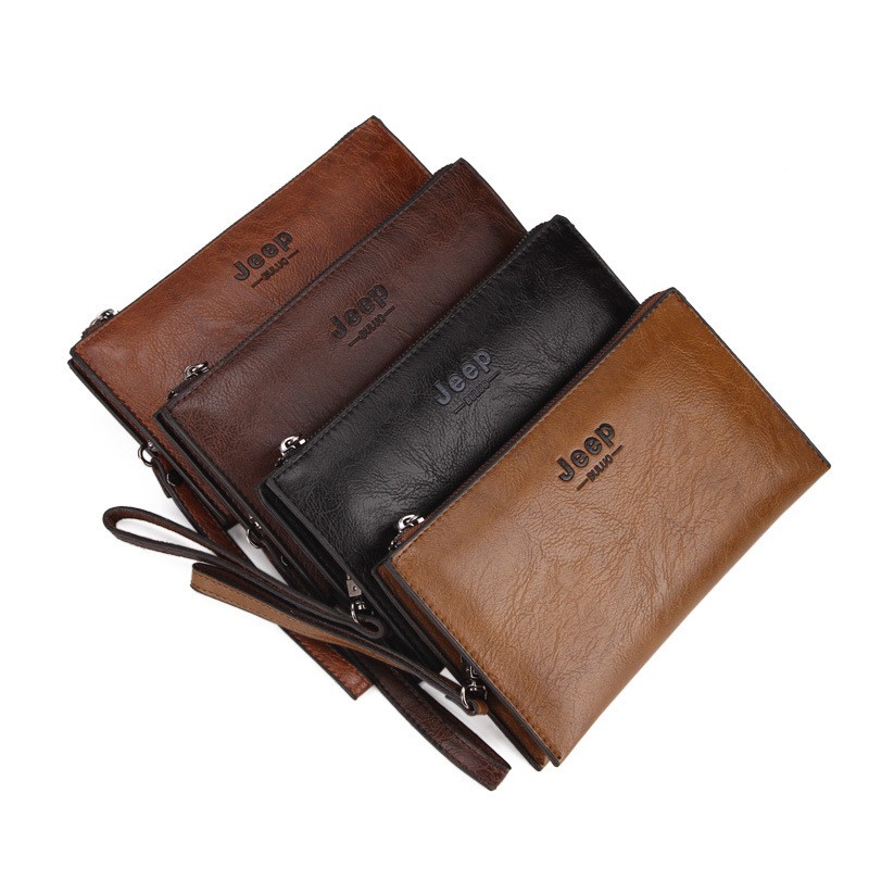 Clutch men male wallet luxury brand ID holder wallet for men cover on phone passport bag coin purse card card holder