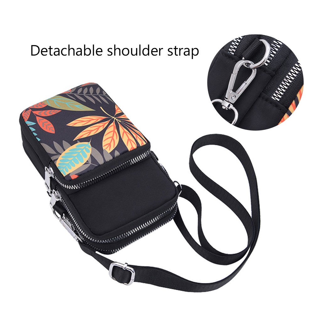 Women Girls Crossbody Phone Bags Wallet Mobile Phone Purse Small Shoulder Bag Wristlet Travel Bags Passport Neck Pouch Bag