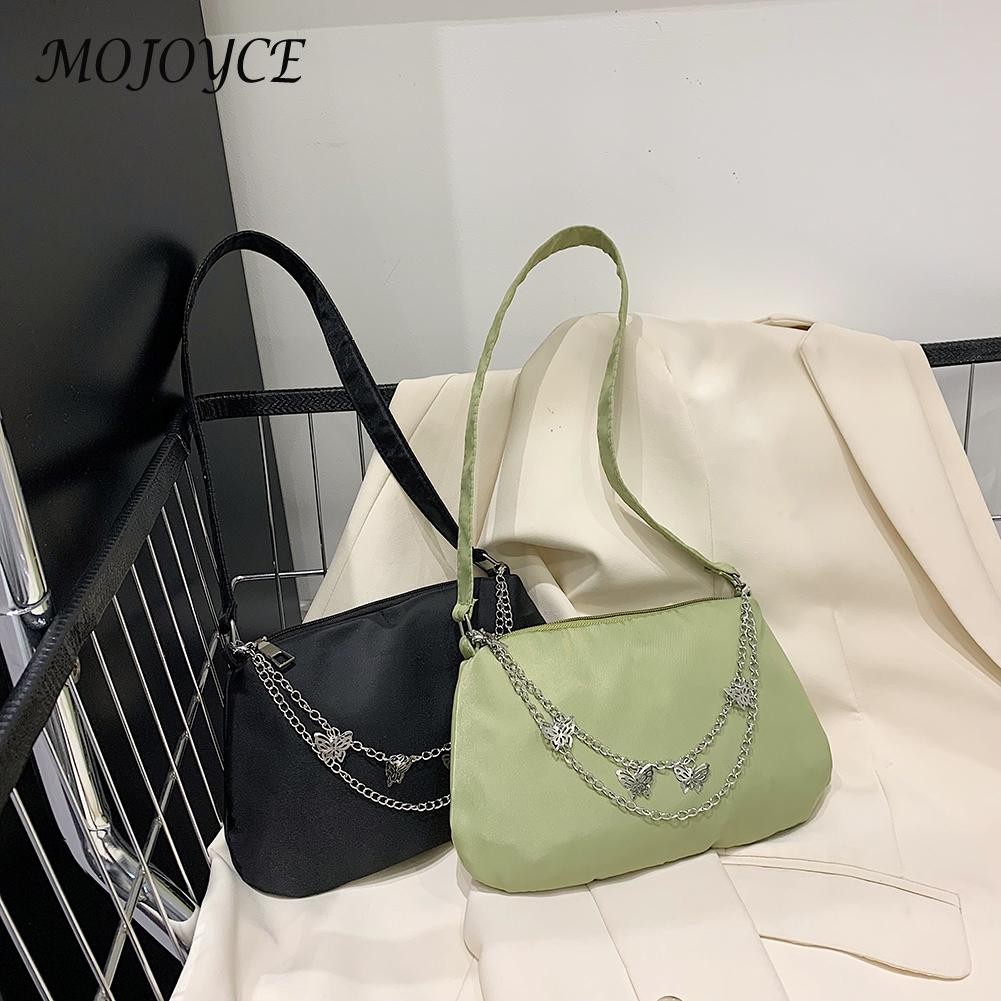 Solid color crescent shape shoulder bag casual lady small messenger bags for women outdoor travel business