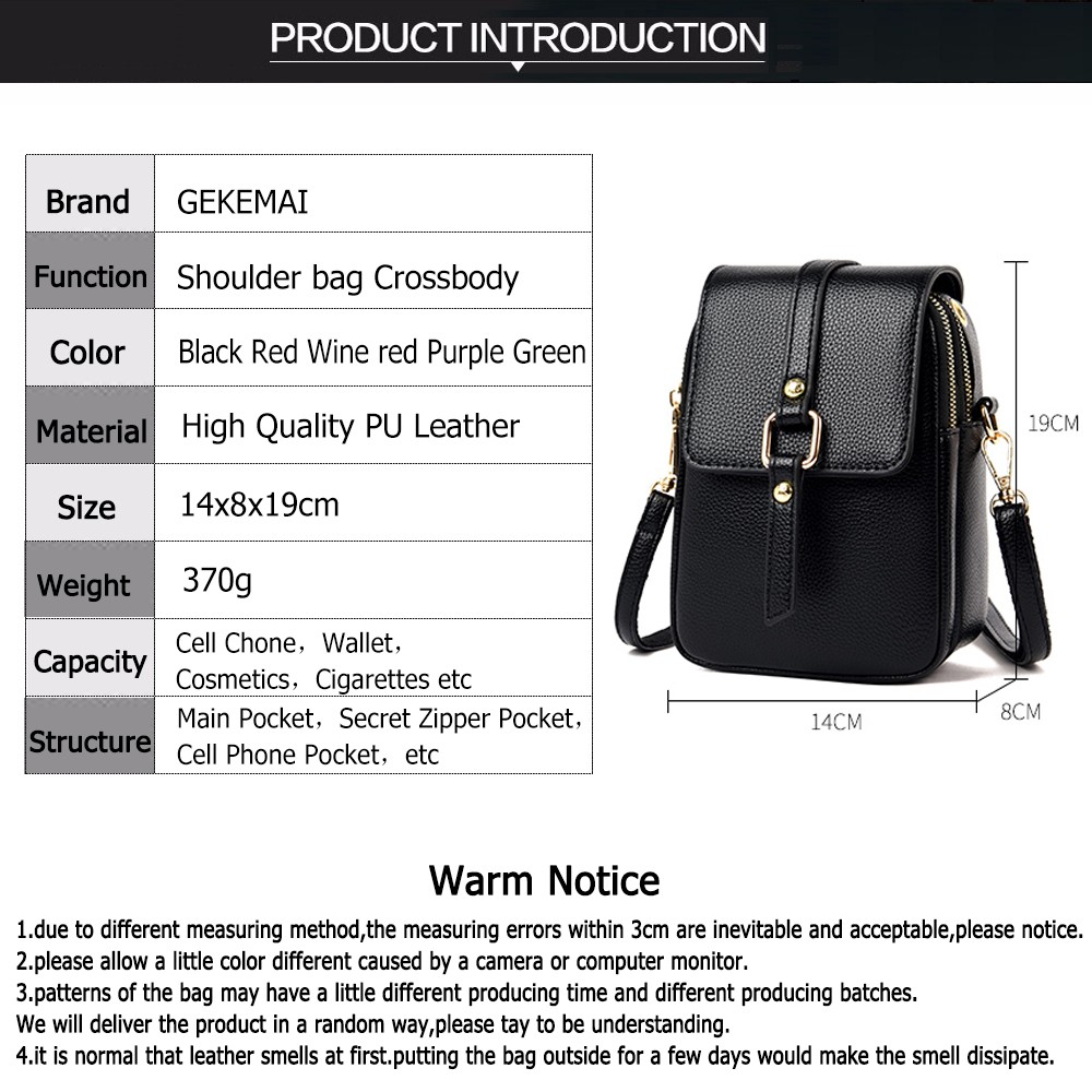 New Luxury Designer Women Mobile Phone Bag 2022 Fashion Solid Color High Quality Leather Ladies Shoulder Messenger Bag Bolsos