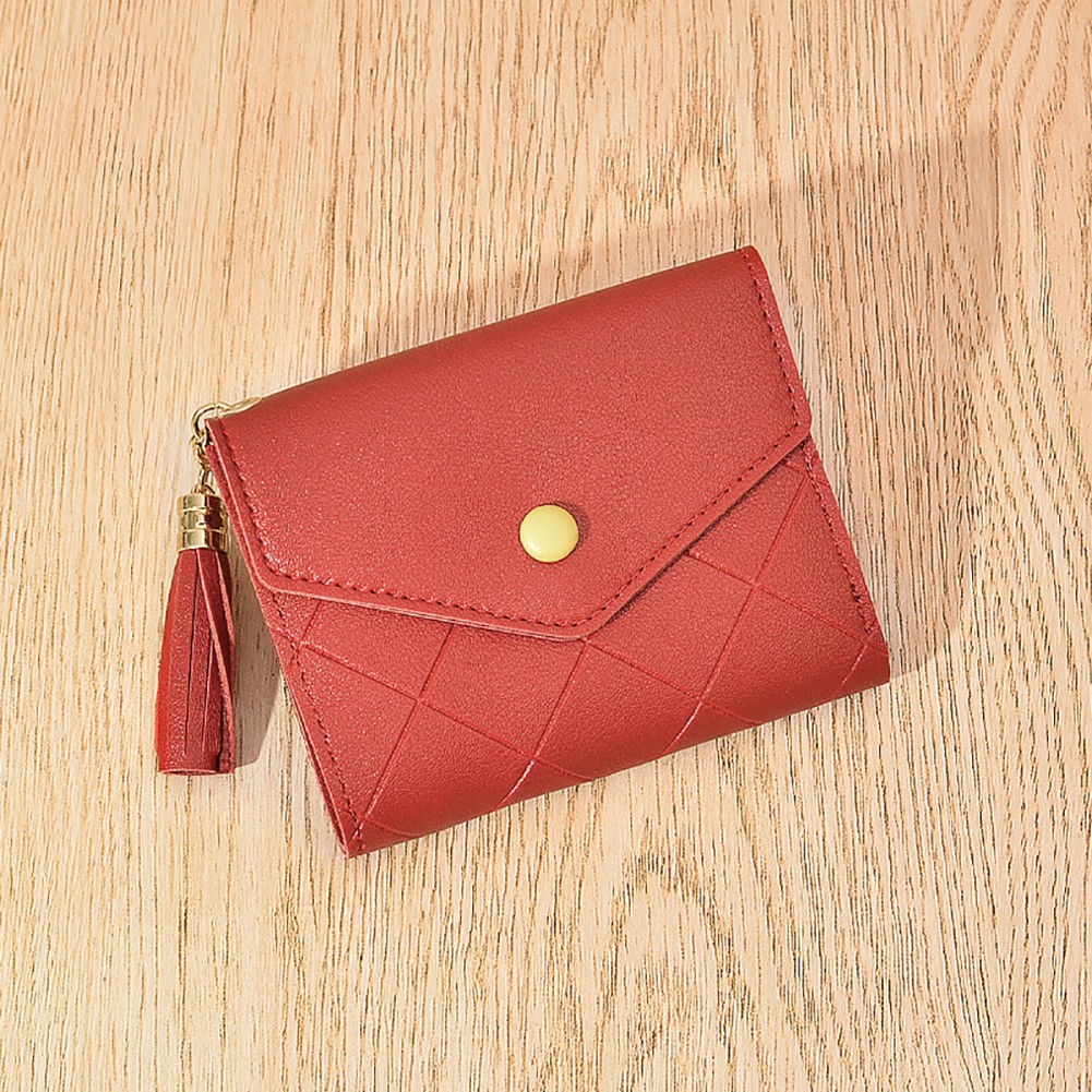 Casual Business Card Holder PU Leather Small Card Holder With Zipper Valentine's Day Gift For Boyfriend