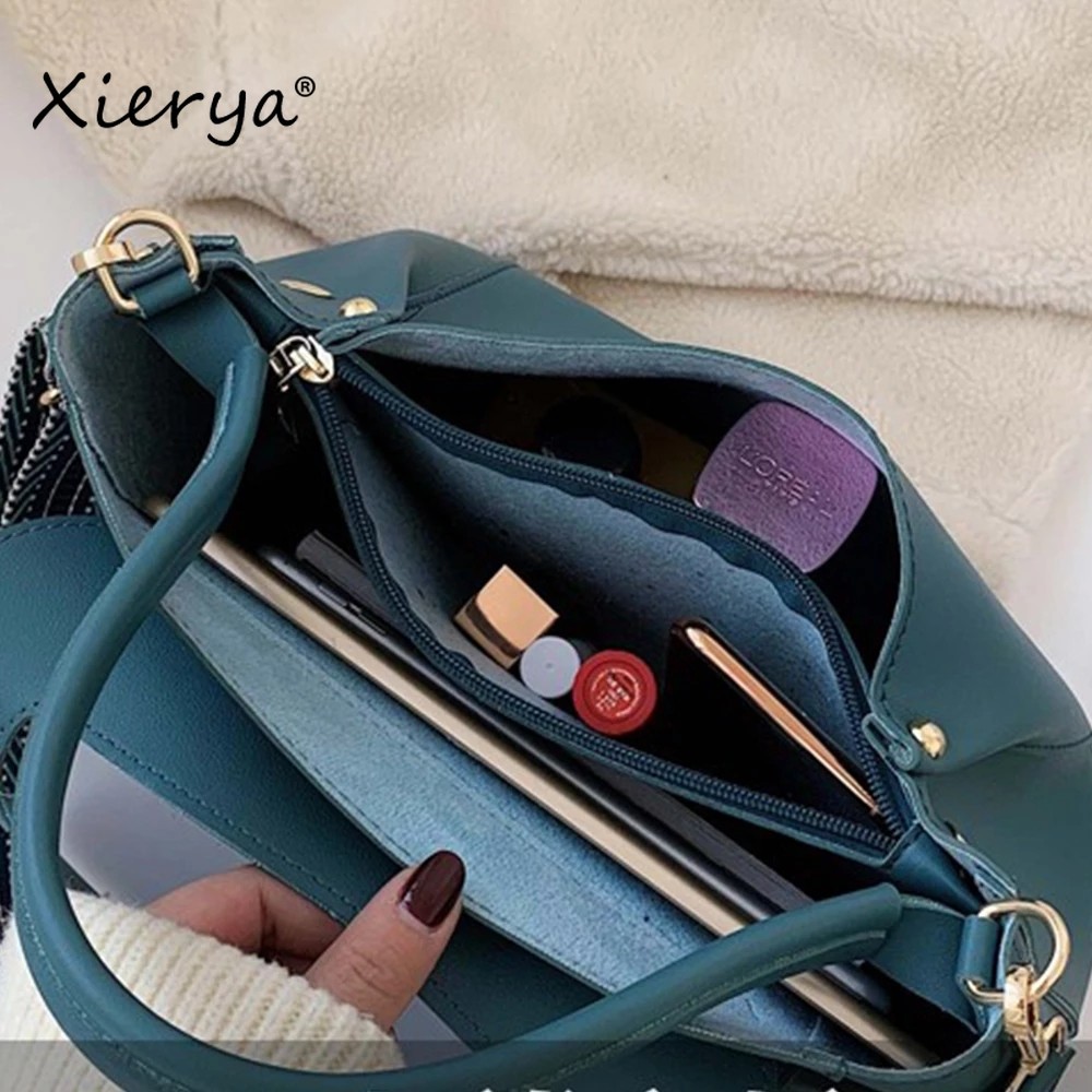 Women Shoulder Bag Fashion Leather Crossbody Bag For Women Solid Color Shoulder Messenger Bags Lady Chain Travel Small Handbag