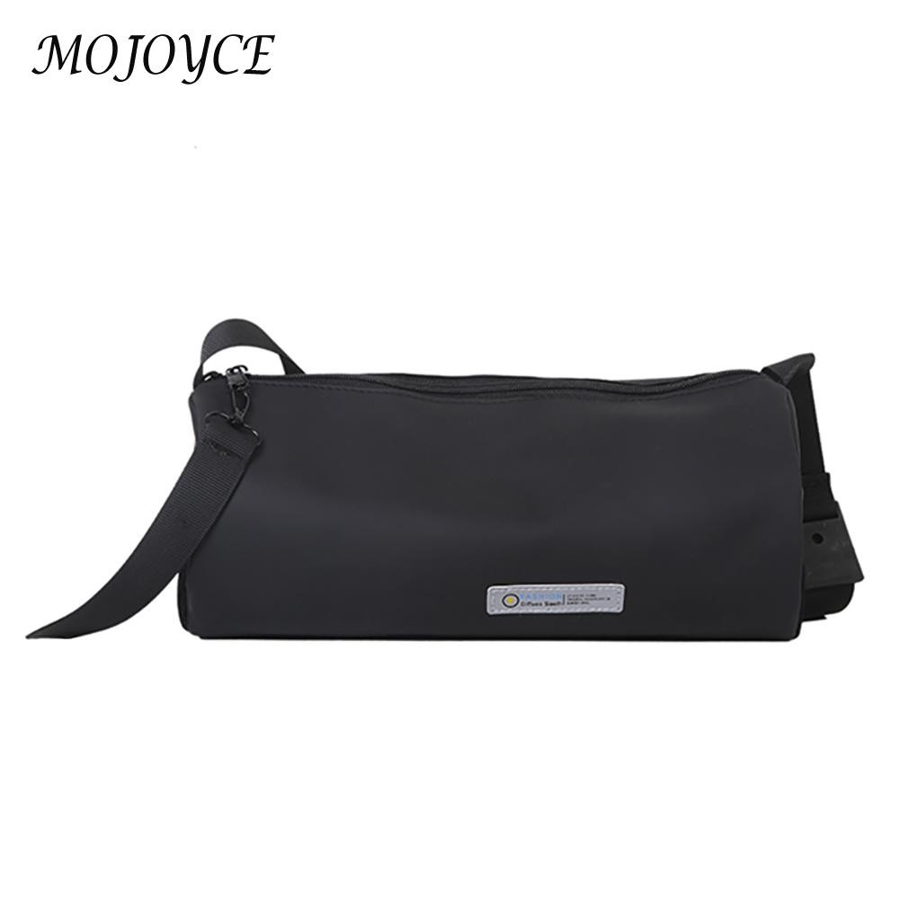 Nylon Cylinder Casual Crossbody Bags Men Women Large Capacity Shoulder Bag for Women Girls Birthday Party Gift