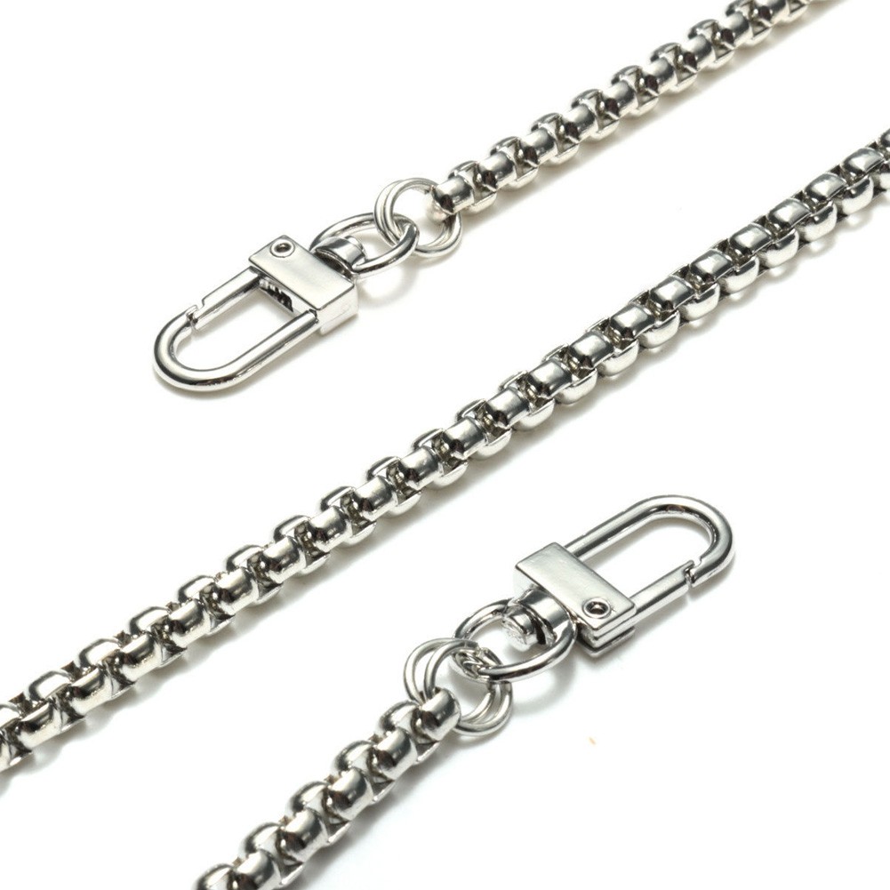 120cm Bag Parts Handbag Chain Metal Bag Strap With Buckle Replacement Purse