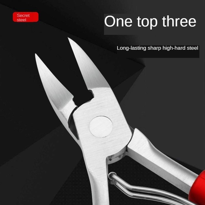 Toe Nail Clippers Nail Correction Thick Ingrown Toenails Nippers Cutters Dead Skin Dirt Remover Pedicure Care Tool 2021