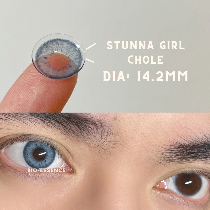 New 2021 1 Pair Colored Eye Contact Lenses Natural Brown Lens Monet Lens Blue Lens Gray Eyes Fashion Contact Lenses