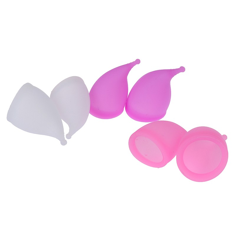 1pc Medical Silicone Menstrual Cup Feminine Hygiene Menstrual Period Cup Lady Health Care Cup