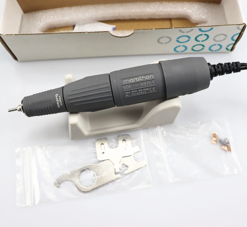 Dental Strong 210 Lab 45000 RPM 35K & 45K RPM Marathon Micromotor Handpiece of Polishing Main Part 2.35mm SDE-H37LN H37L1