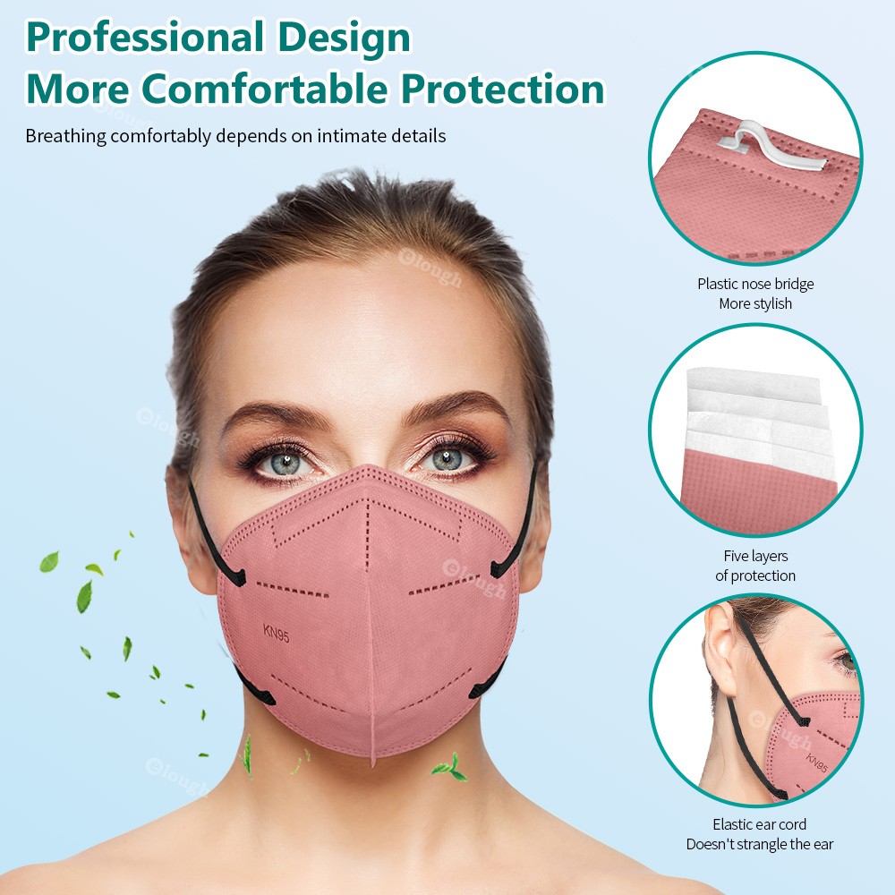 10-100pcs FFP2mask CE 5 Layers Morandi KN95 Face Mascarilla FPP2 Homologada Mascherina FFPP2 Approved FFP2 Maske Mask FFP3 FP2