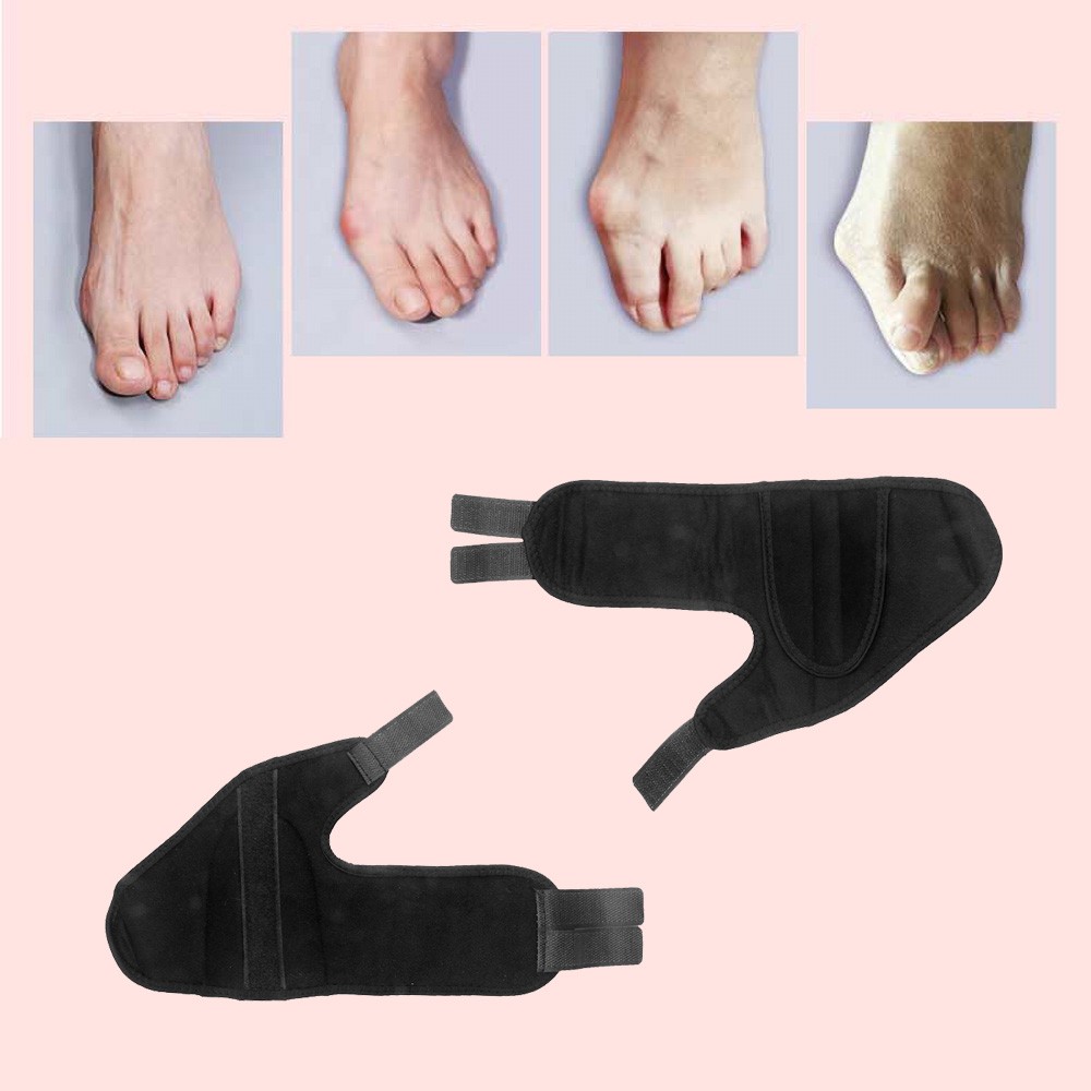 2pcs Soft Bunion Corrector Toe Spacer Splint Correction System Hallux Valgus Foot Care Pedicure Orthotics