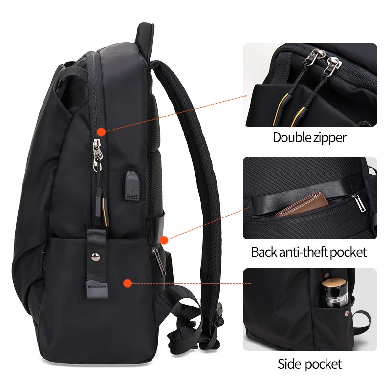 Heroic Knight Men's Casual Multifunctional Backpack Waterproof Travel Outdoor Rucksack Laptop Backpack Male New Student School Bags