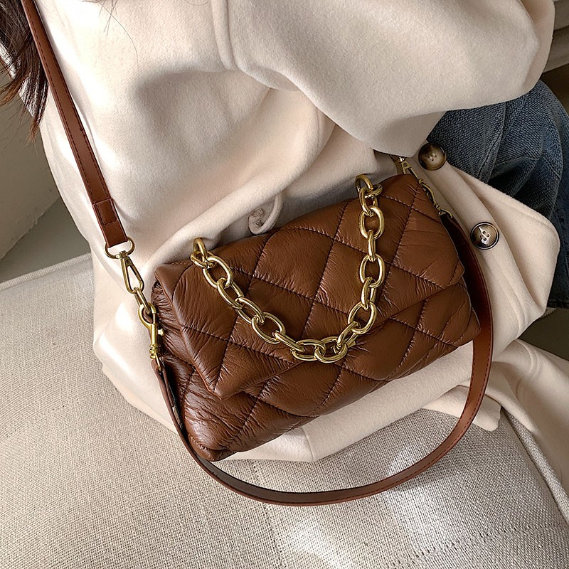 luxury designer shoulder bag women chain purse and handbags female 2022 soft pu leather crossbody bag theme small handbag