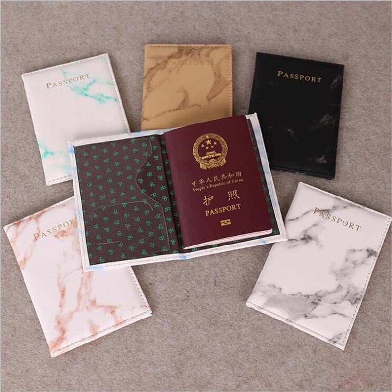 Starry Sky Passport Cover Fashion Women Men PU Leather Travel Wallet Landscape Passport Holder High Quality Case For Passports