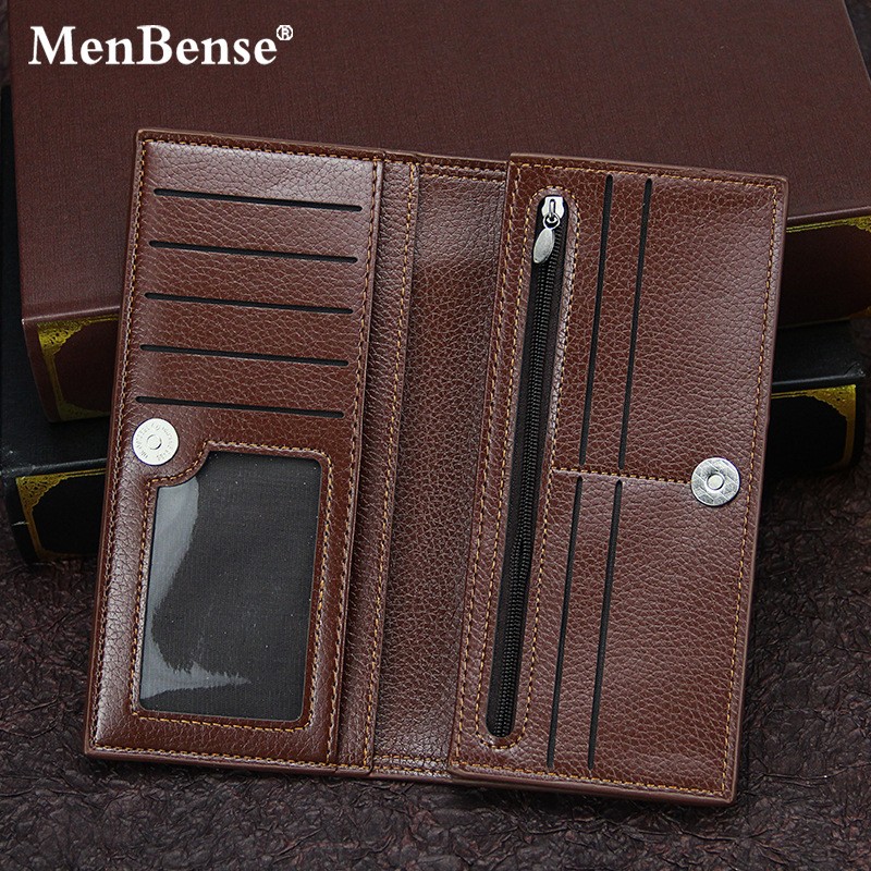 Leather Wallet Casual Slim Mens Soft Male Clutch Money Bag Small Pocket Man Wallet Thin Luxury Wallet Money Clip 2022 New