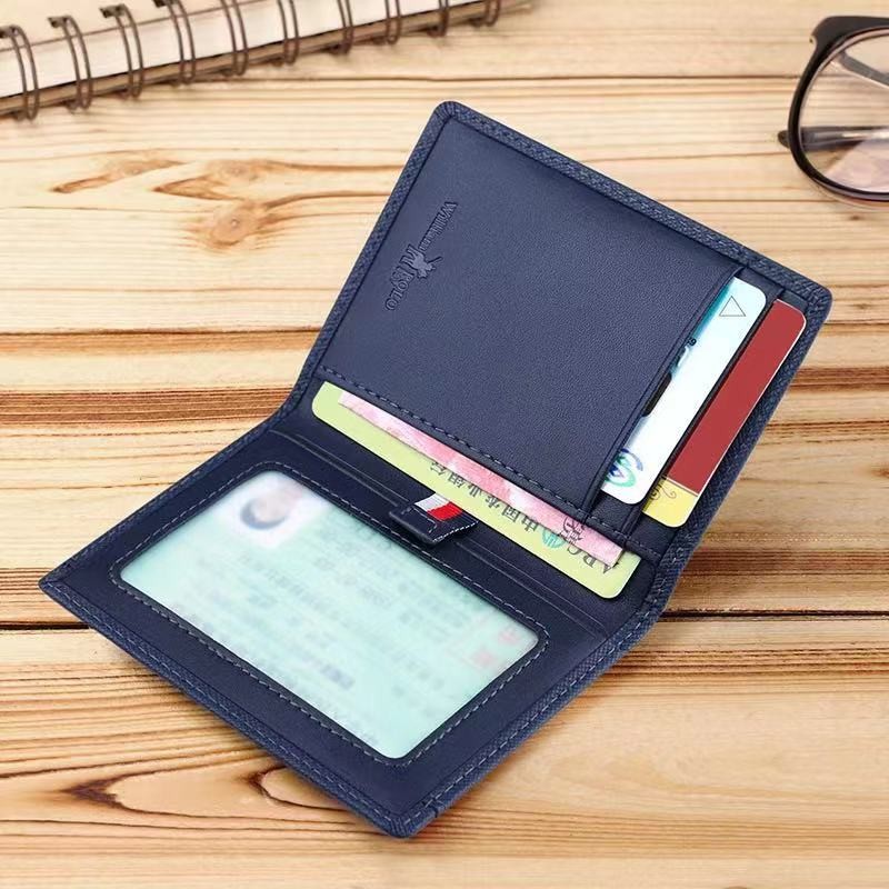 Men Wallets Men Wallets Thin Male Purse Card Holder gafskin Soft Small Purses New Design Vintage Men Short Slim Wallet