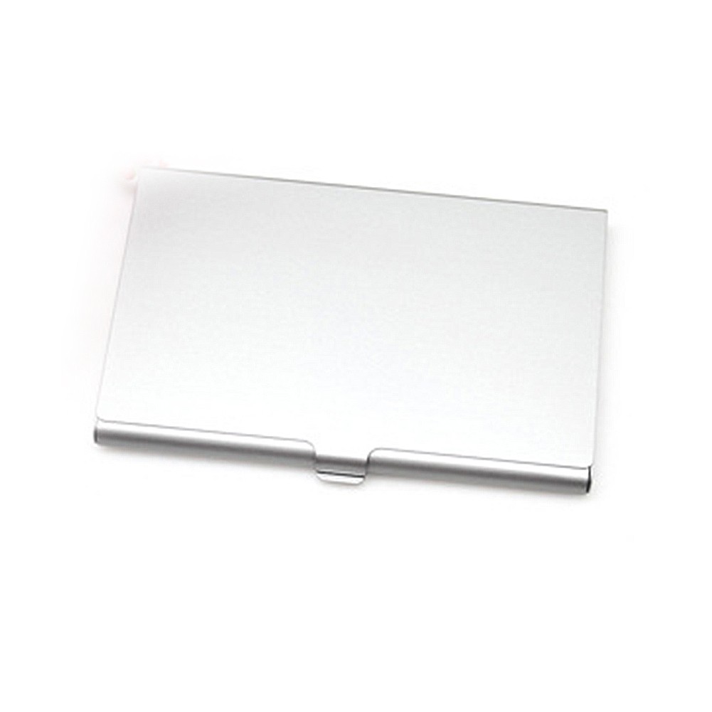 Men's Business Card Case Stainless Steel Aluminum Business Card Holder Metal Box Cover