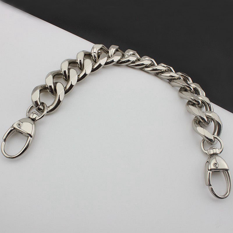 22mm Thickness Aluminum Bag Chain 3 Colors Lightweight Straps Easy Match Handles Handbag Accessories Straps