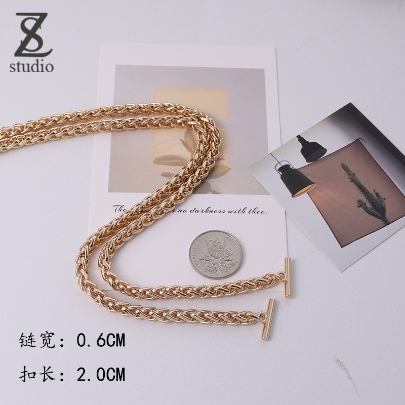 Wholesale 60 up to 120cm bag chain for luxury furla bag ties with high quality metal buckets replacement maintenance