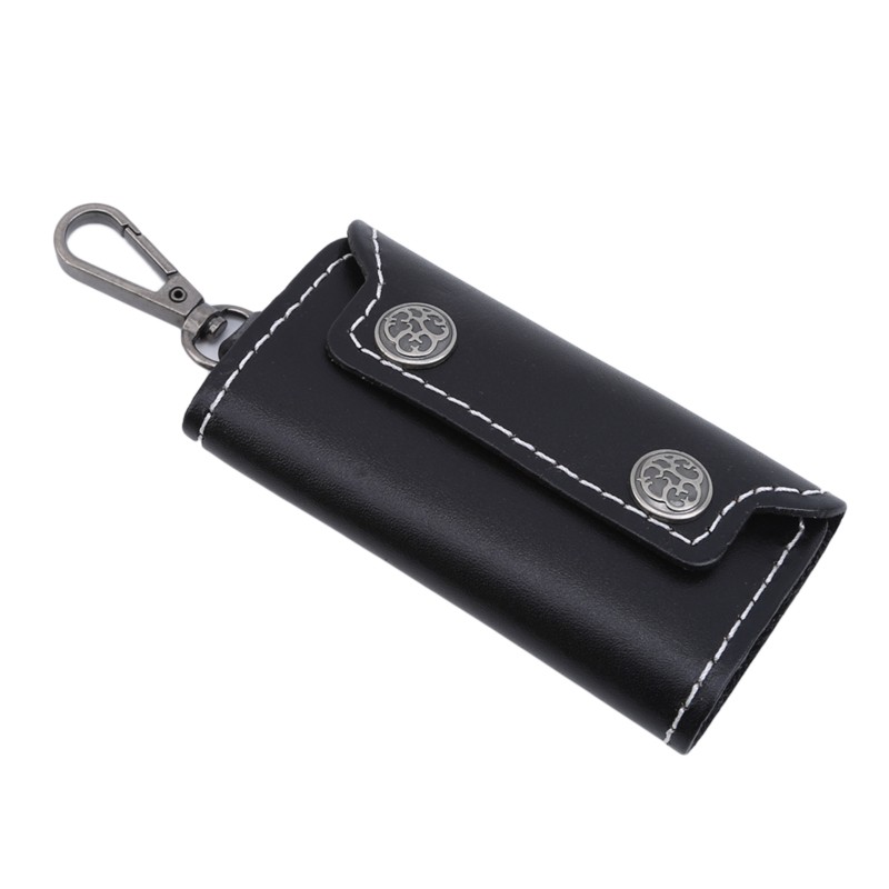 Leather Housekeeper Zipper Card Case Men Women Car Key Key Holder Organizer Fashion Money Bag Wallets