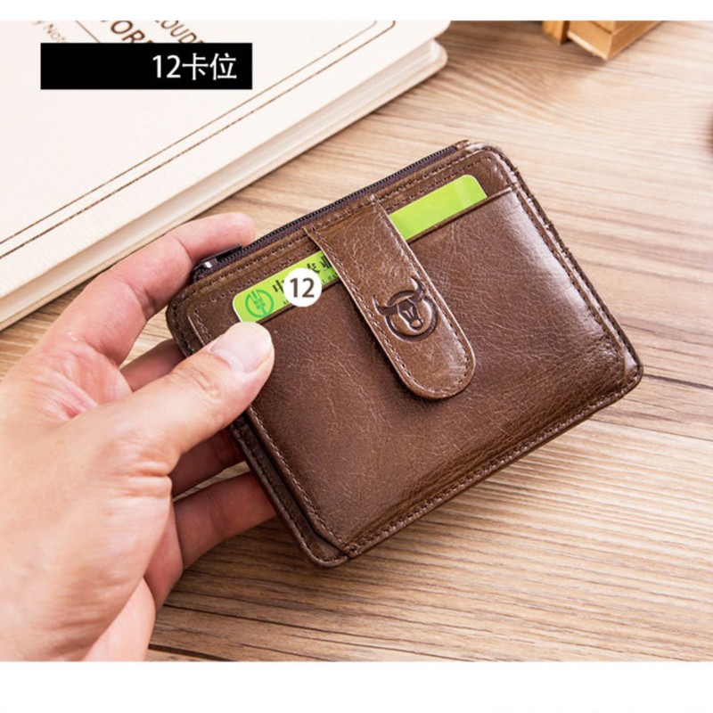 Solid Simple Men Women Wallets PU Leather Bag Zipper Clutch Coin Purse Phone Wristlet Portable Handbag for Parties Coin Purse