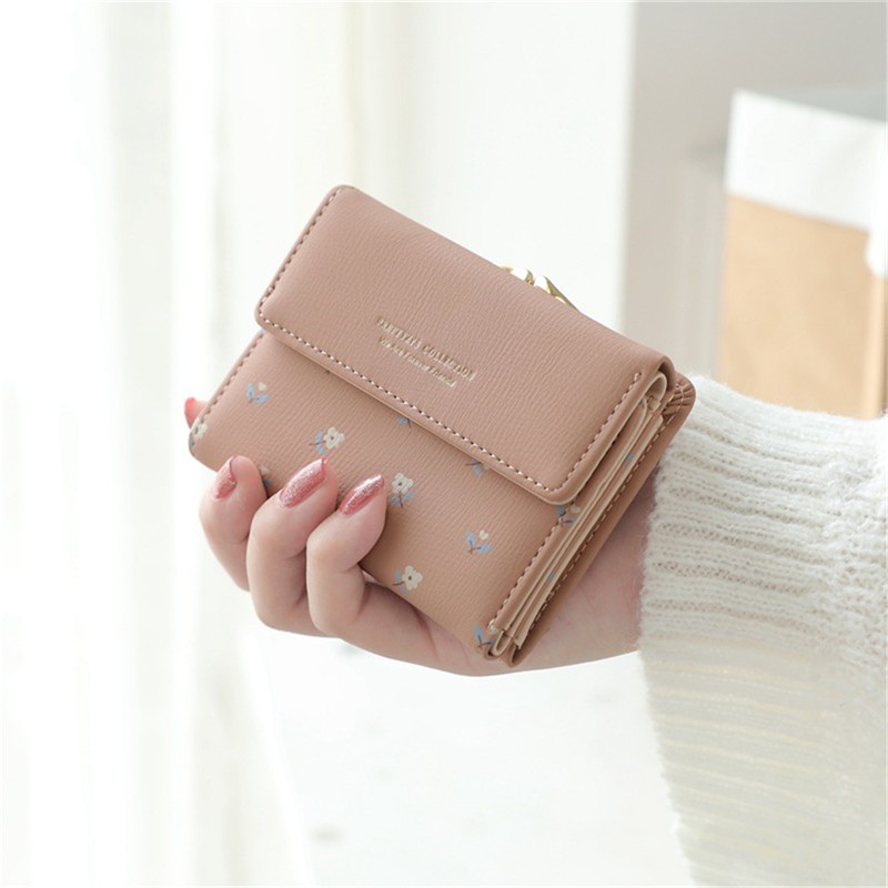 2021 Cartoon Leather Women Pocket Wallet Ladies Clutch Purse Women Short Card Holder Cute Girls Purse Cartera Mujer Coin Bag