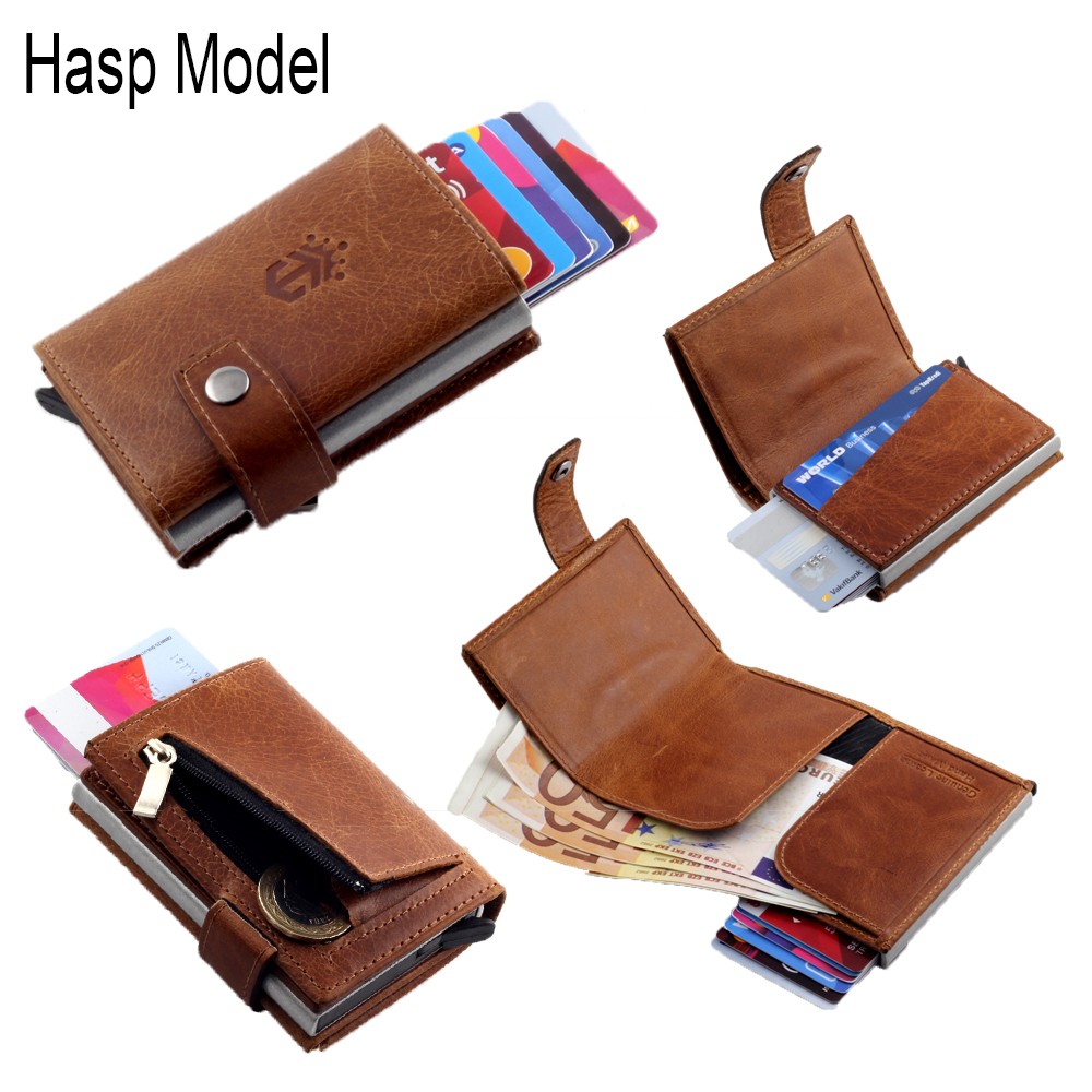 smart wallet business card holder genuine cowhide handmade smart automatic card holder men gift distributions card holder wallet wallet men card holder purse cards wallet money purse men's wallet id card holder men's wallets