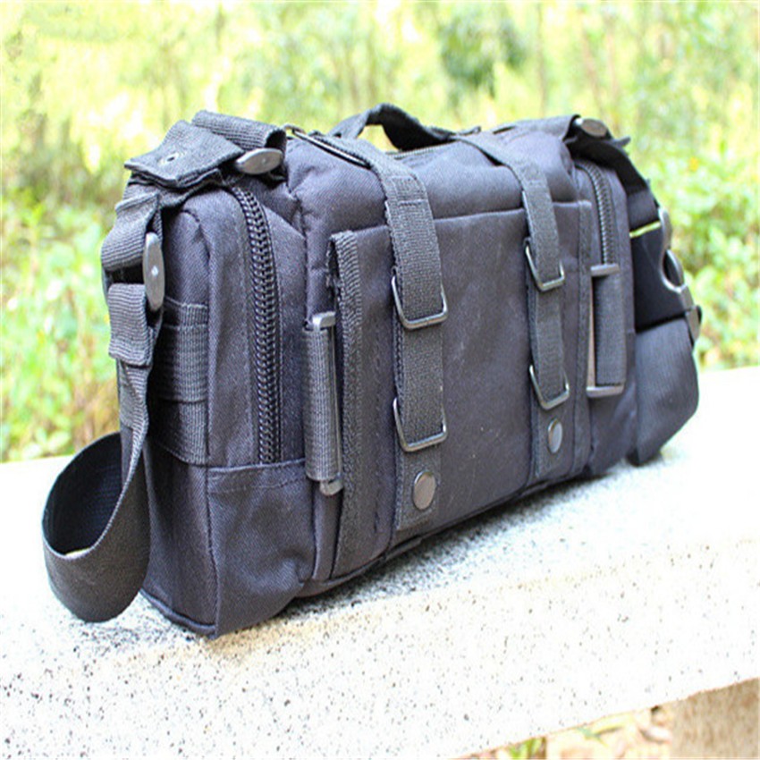 Military Camouflage Bags Waist Pack Canvas Camera Single Shoulder Messager Bag RV641456